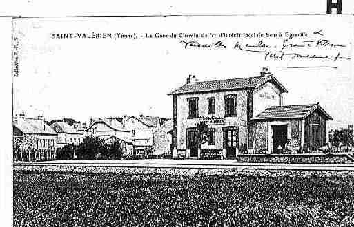 Ville de SAINTVALERIEN Carte postale ancienne