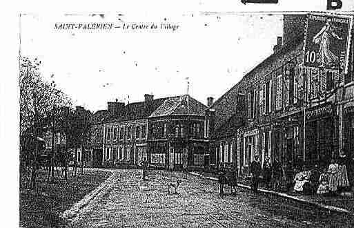 Ville de SAINTVALERIEN Carte postale ancienne