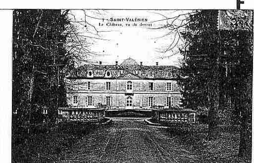 Ville de SAINTVALERIEN Carte postale ancienne