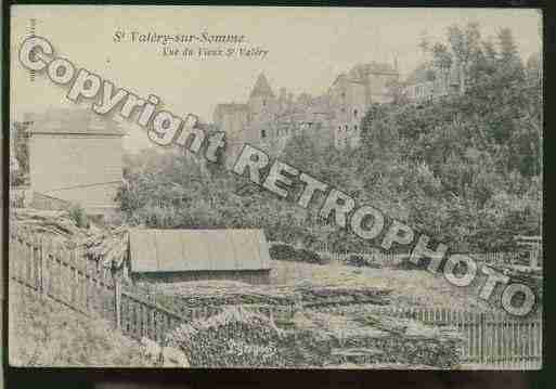 Ville de SAINTVALERYSURSOMME Carte postale ancienne