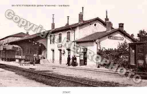 Ville de SAINTVICTURNIEN Carte postale ancienne