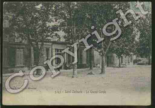 Ville de SAINTZACHARIE Carte postale ancienne Ville de SAINTZACHARIE Carte postale ancienne
