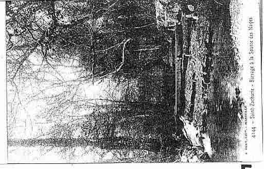 Ville de SAINTZACHARIE Carte postale ancienne