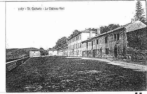 Ville de SAINTZACHARIE Carte postale ancienne