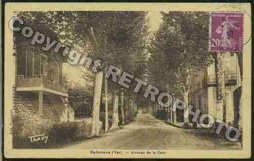 Ville de SALERNES Carte postale ancienne