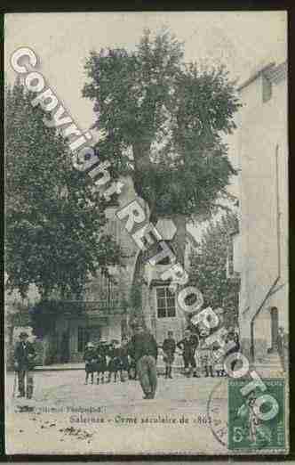 Ville de SALERNES Carte postale ancienne