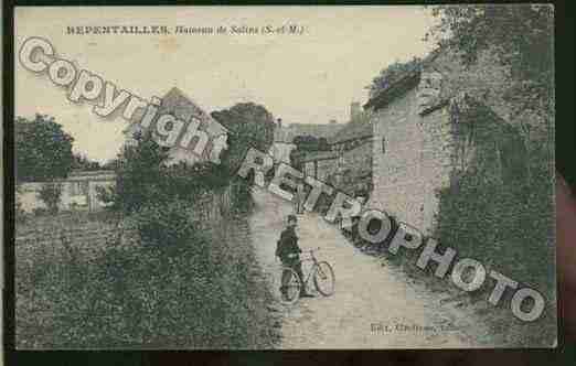 Ville de SALINS Carte postale ancienne