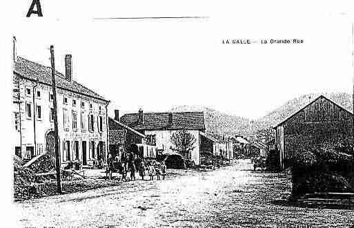 Ville de SALLE(LA) Carte postale ancienne