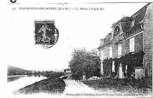 Ville de SAMMERON Carte postale ancienne