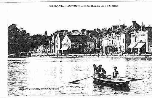 Ville de SAMOISSURSEINE Carte postale ancienne