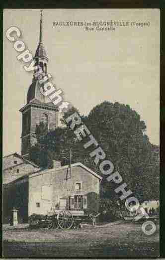 Ville de SAULXURESLESBULGNEVILLE Carte postale ancienne