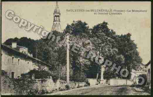 Ville de SAULXURESLESBULGNEVILLE Carte postale ancienne