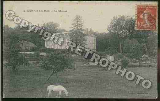 Ville de SAUVIGNYLEBOIS Carte postale ancienne Ville de SAUVIGNYLEBOIS Carte postale ancienne
