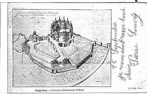 Ville de SEIGNELAY Carte postale ancienne