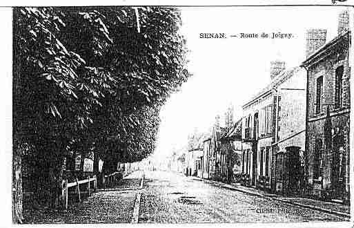 Ville de SENAN Carte postale ancienne