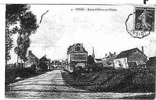 Ville de SENAN Carte postale ancienne