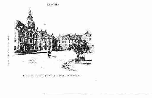 Ville de SENONES Carte postale ancienne