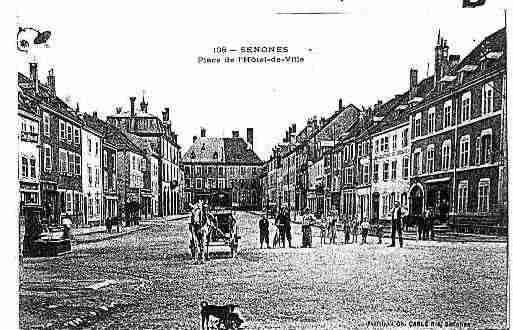 Ville de SENONES Carte postale ancienne