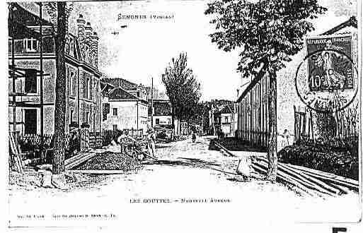 Ville de SENONES Carte postale ancienne