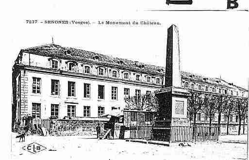 Ville de SENONES Carte postale ancienne