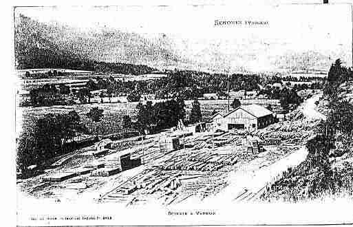 Ville de SENONES Carte postale ancienne
