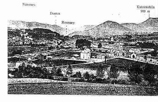 Ville de SENONES Carte postale ancienne