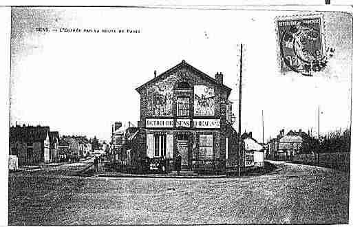 Ville de SENS Carte postale ancienne