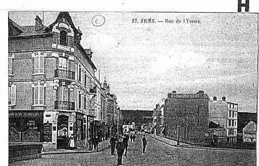 Ville de SENS Carte postale ancienne