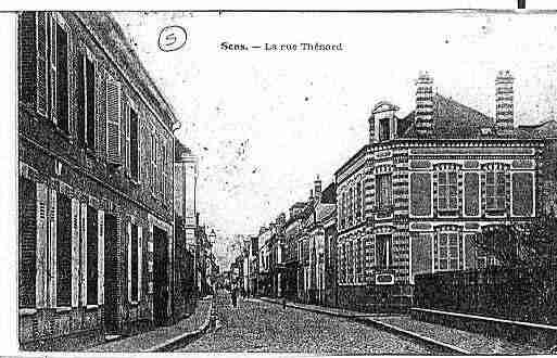 Ville de SENS Carte postale ancienne