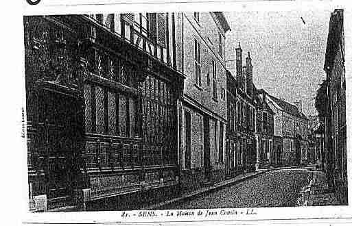 Ville de SENS Carte postale ancienne