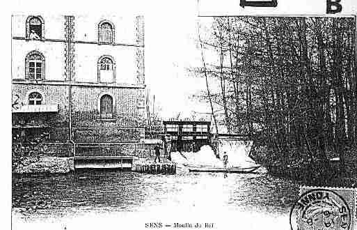 Ville de SENS Carte postale ancienne