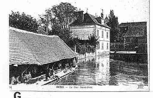 Ville de SENS Carte postale ancienne