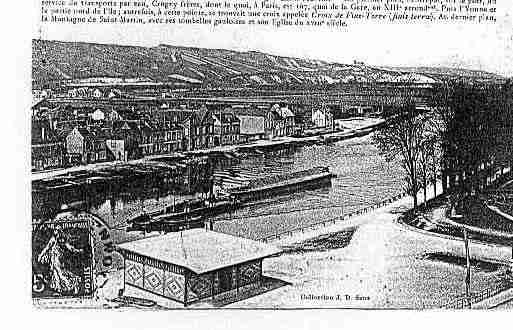 Ville de SENS Carte postale ancienne