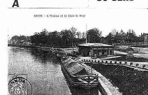 Ville de SENS Carte postale ancienne
