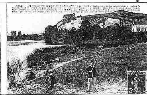 Ville de SENS Carte postale ancienne