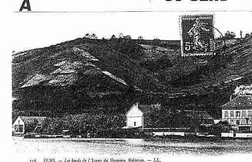 Ville de SENS Carte postale ancienne