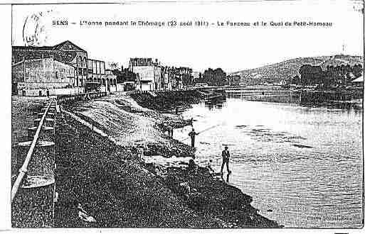 Ville de SENS Carte postale ancienne