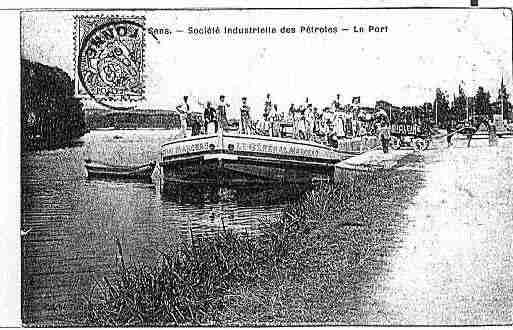 Ville de SENS Carte postale ancienne