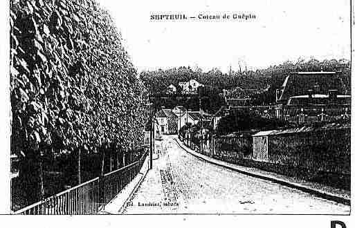 Ville de SEPTEUIL Carte postale ancienne