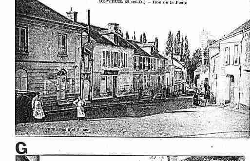 Ville de SEPTEUIL Carte postale ancienne