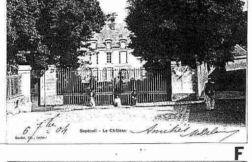 Ville de SEPTEUIL Carte postale ancienne