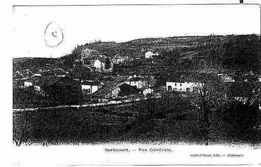 Ville de SERECOURT Carte postale ancienne