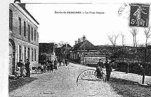 Ville de SERGINES Carte postale ancienne