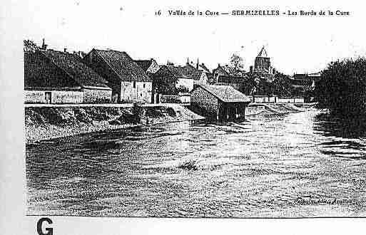 Ville de SERMIZELLES Carte postale ancienne