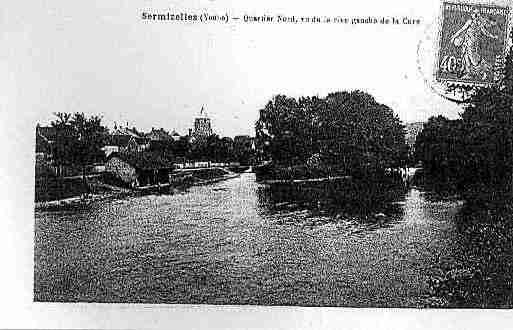 Ville de SERMIZELLES Carte postale ancienne