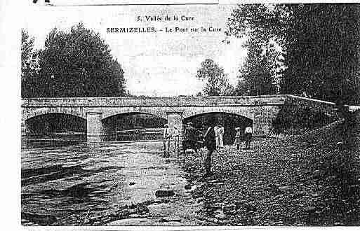 Ville de SERMIZELLES Carte postale ancienne