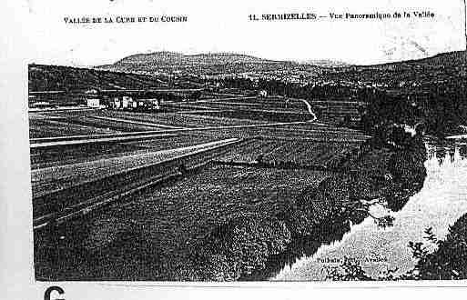 Ville de SERMIZELLES Carte postale ancienne