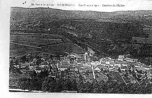 Ville de SERMIZELLES Carte postale ancienne