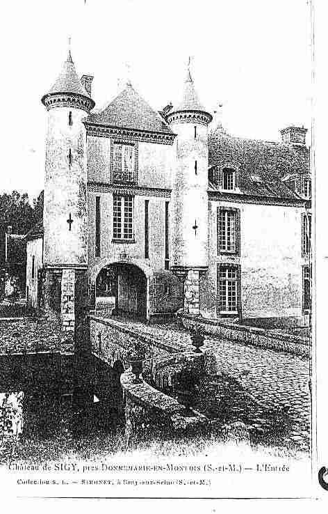 Ville de SIGY Carte postale ancienne