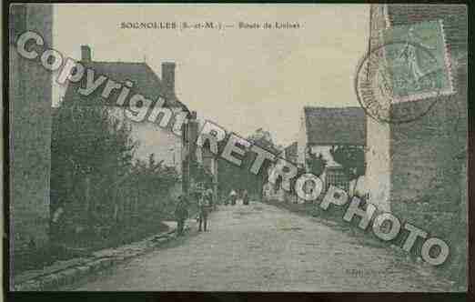 Ville de SOGNOLLESENMONTOIS Carte postale ancienne Ville de SOGNOLLESENMONTOIS Carte postale ancienne